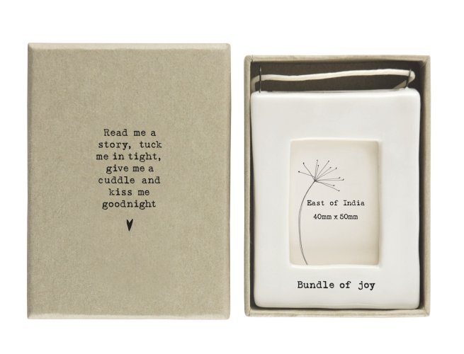 Mini hanging frame Bundle of joy
