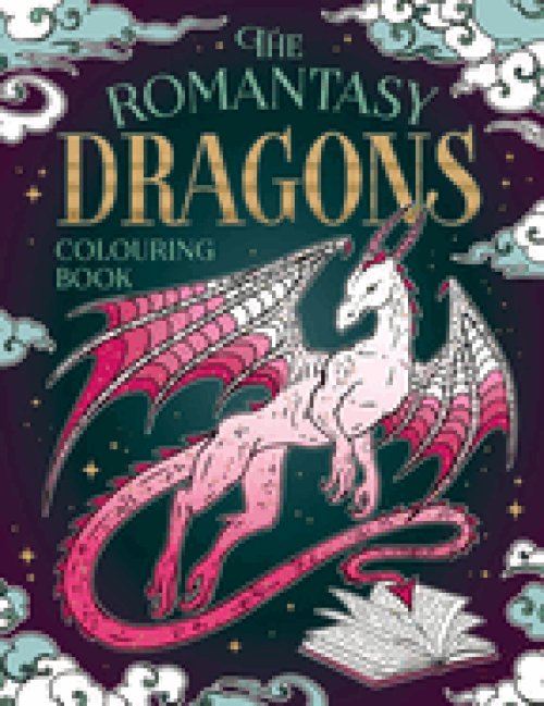 Romantasy Dragons Colouring Book