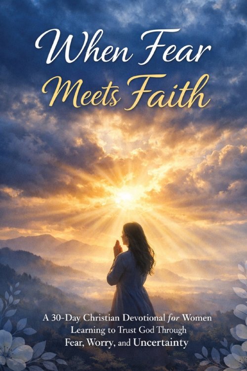 When Fear Meets Faith: A 30-Day Christian Devotional for Women Learning to Trust God Through Fear, Worry, and Uncertainty