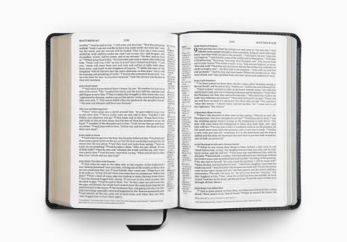 ESV Personal Reference Bible (Genuine Leather, Black)