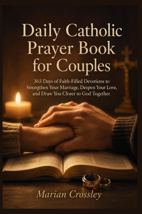 Daily Catholic Prayer  Book for Couples: 365 Days of Faith-Filled Devotions to Strengthen Your Marriage, Deepen Your Love, and Draw You Closer to God