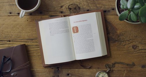 ESV New Testament with Illuminated Drop Caps