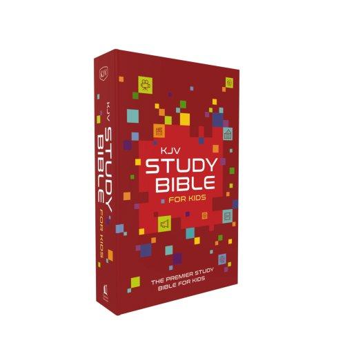 KJV Study Bible for Kids, Softcover: The Premier Study Bible for Kids, Red Letter