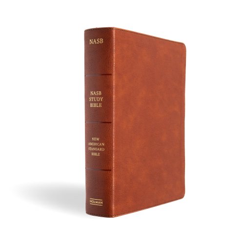 NASB Study Bible, Burnt Sienna Leathertouch