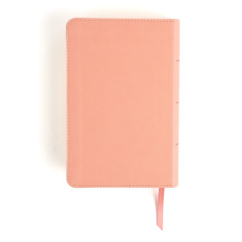CSB Single-Column Compact Bible, Digital Study Edition, Blush Floral LeatherTouch