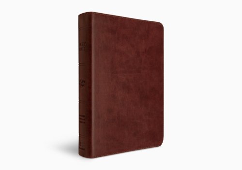 ESV Giant Print Personal Size Bible (TruTone, Chestnut)