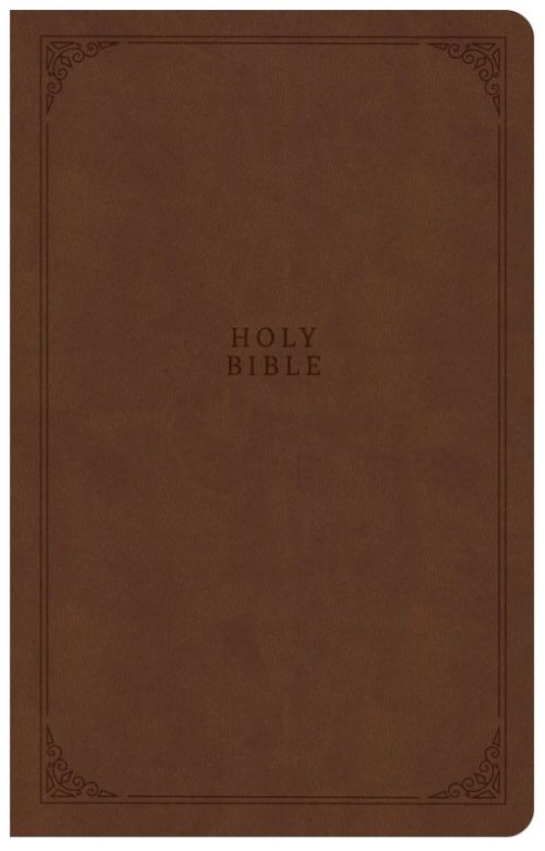 CSB Premium Gift Bible, Easy-to-Read Optimal Type, Brown