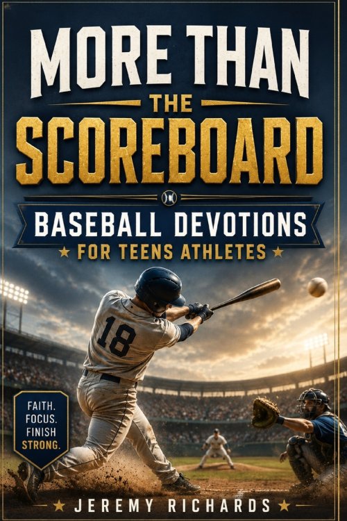MORE THAN THE GAME FOR TEEN ATHLETES: 30 Short Christian Devotions and Guided Prayers to Build Focus, Resilience, Leadership, and Confidence On and Of