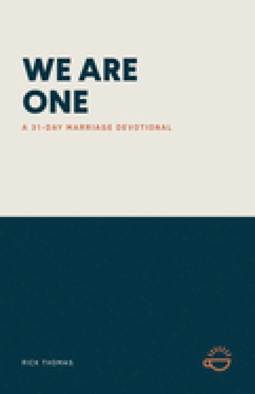 WE ARE ONE: A 31-DAY MARRIAGE DEVOTIONAL