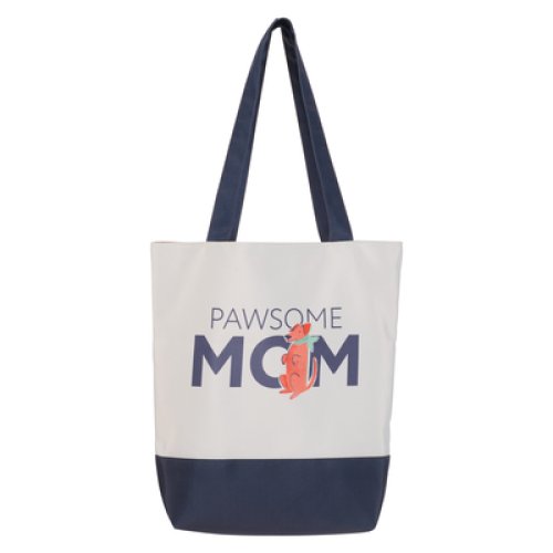 Tote Bag Canvas Pawsome Mom