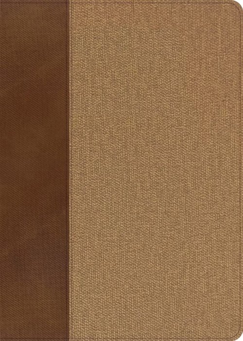 CSB Study Bible, Personal Size, Brown/Khaki
