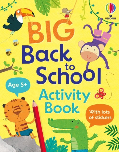 Big Back To School Activity Book