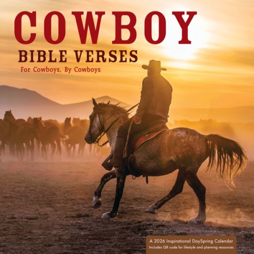 Cowboy Bible Verses Wall Calendar
