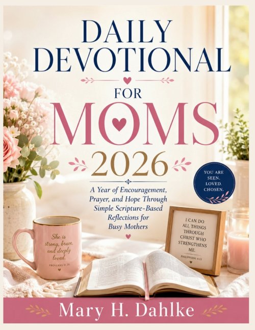 DAILY DEVOTIONAL FOR MOMS 2026 : A Year of Encouragement, Prayer, and Hope Through Simple Scripture-Based Reflections for Busy Mothers