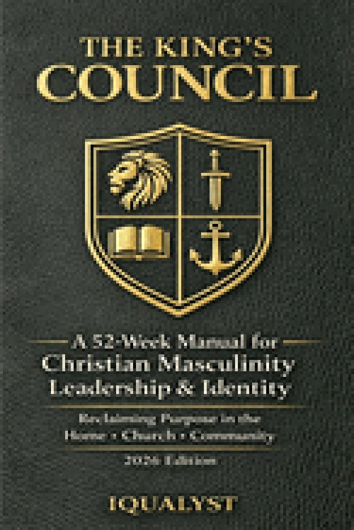 The King's Council: A 52-Week Manual for Christian Masculinity, Leadership, and Identity: Reclaiming Purpose in the Home, Church, and Community (2026