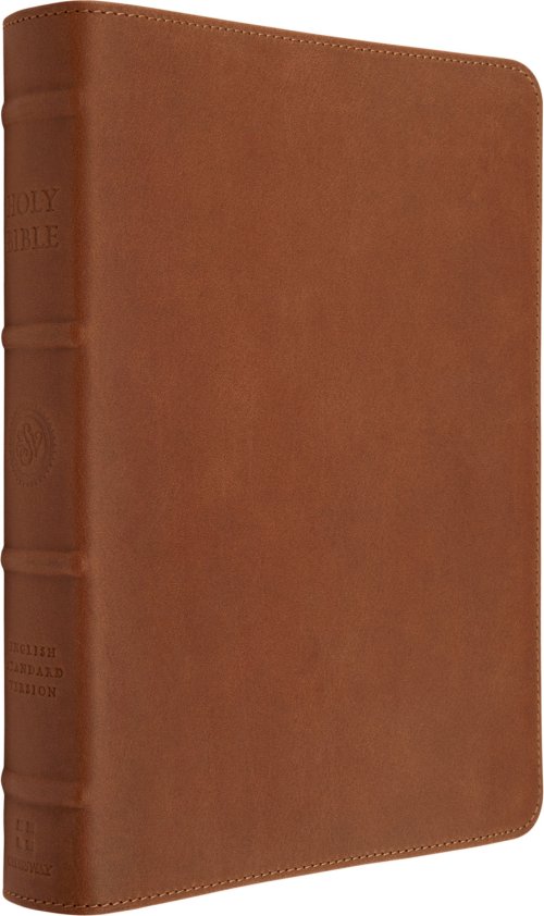 ESV Heirloom Bible, Gratia: Large Print Thinline Reference Edition (Cowhide, British Tan)