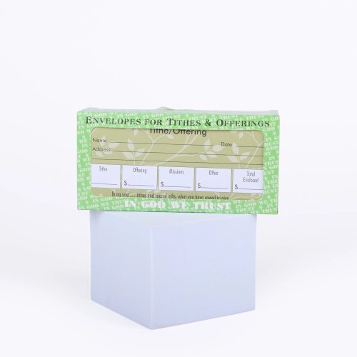 Offering Envelope Deut.12:6-7 Tithe/Offering Pack of 53