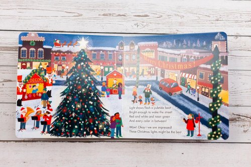 The World's Best Christmas Light: A Light-Up Board Book