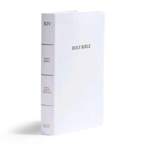 KJV Gift and Award Bible, White Imitation Leather