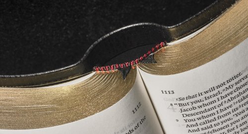 ESV Clarion Reference Bible, Burgundy Buffalo Calfskin Leather, Full Yapp, ES485:XLY