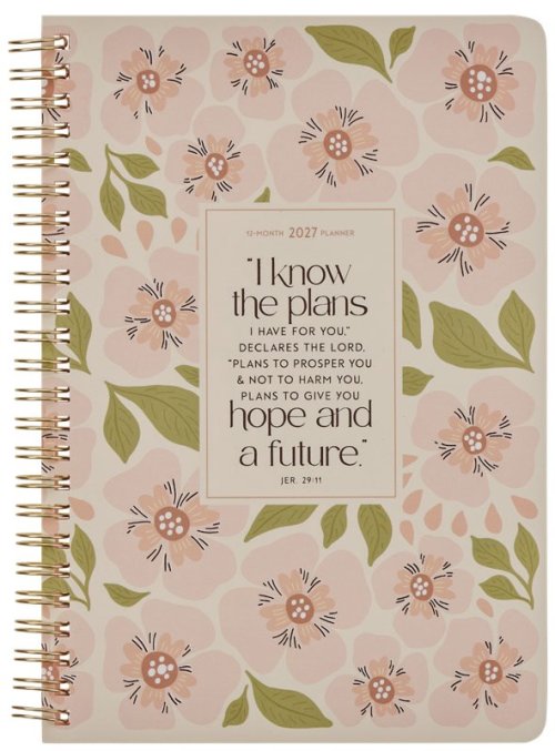 Planner-2027-I Know The Plans Weekly (Jeremiah 29:11)