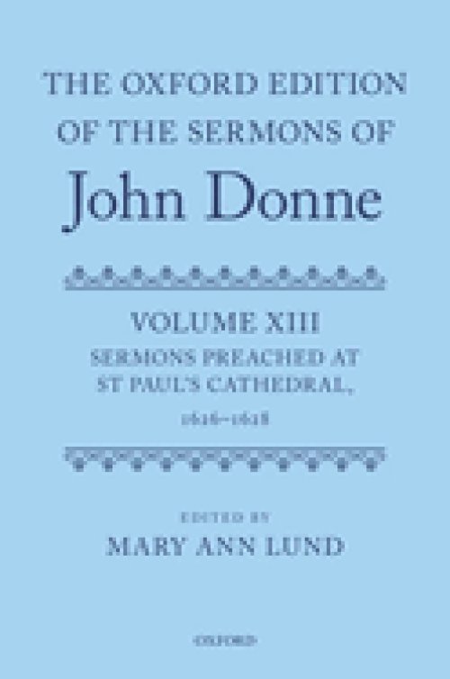 Oxford Edition Of The Sermons Of John Donne
