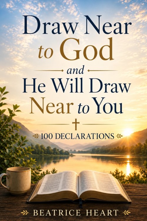 Draw Near to God and He Will Draw Near to You: 100 Declarations | Daily Words of Faith, Trust, and Intimacy With God | Declarations to Strengthen Your