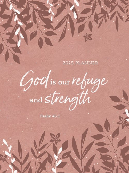 Planner-God Is Our Refuge Ands Strength (2025)-Pink Imitation Leather (CBA Indies Exclusive)