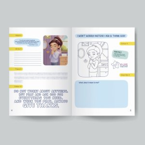 Bible Verse Activity Book (Includes Stickers & a Certificate)