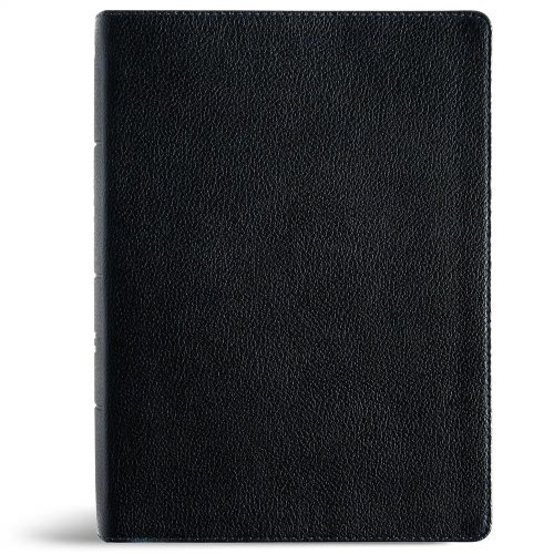 NASB Study Bible, Black Genuine Leather