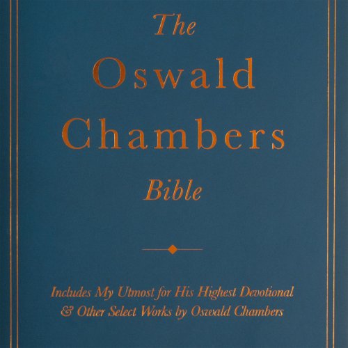 CSB Oswald Chambers Bible, Cloth Over Board
