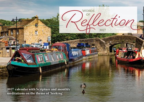 2027 Mini Wall Calendar: Words Of Reflection
