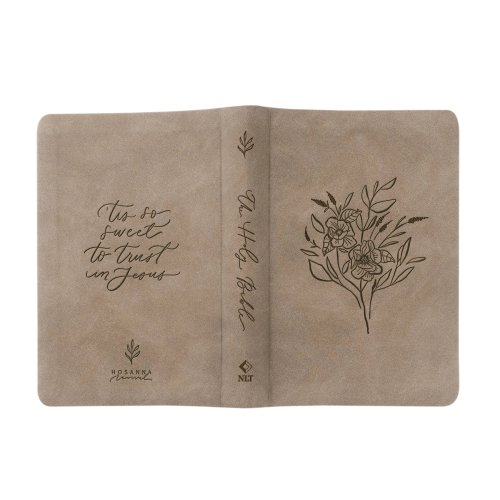 Hosanna revival NLT Compact Bible + Notebook: Marlo Theme