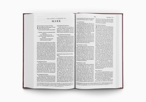 ESV Church Bible, Large Print (Hardcover, Burgundy)