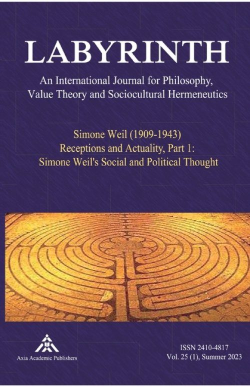 Simone Weil (1909-1943) Receptions and Actuality, Part 1: Simone Weil's Social and Political Thought