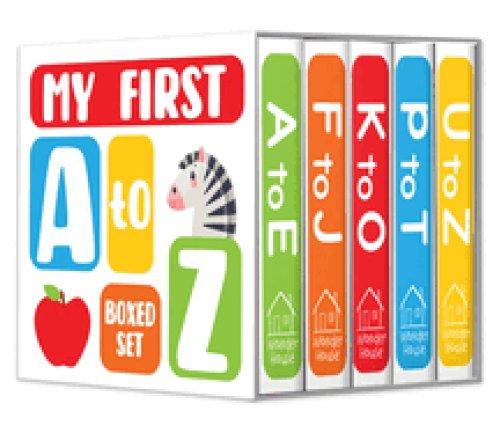 My First A To Z Boxed Set Of 5 Books (mini Board Books)