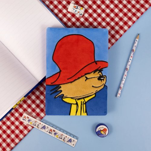 Paddington A5 Plush Notebook Stationery Set