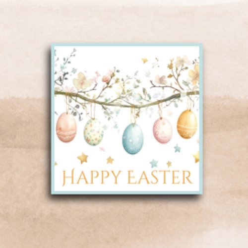 Spring Branch Easter Cards (pack of 6)