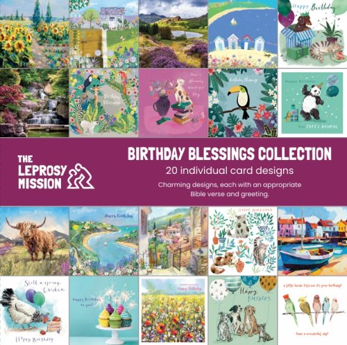 Birthday Blessings Card Collection - 20-Pack