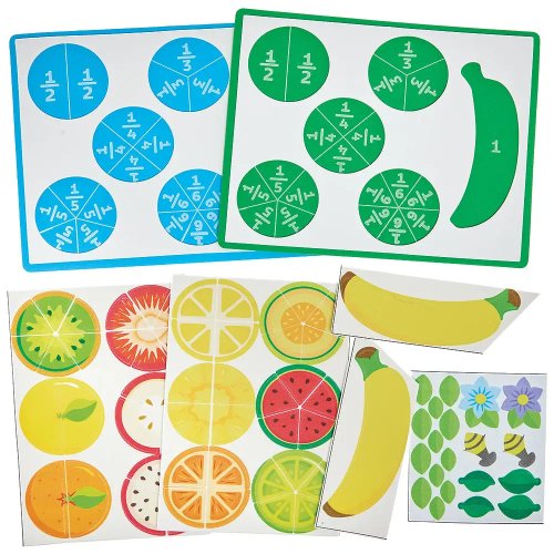 Fruit Segment Fraction Sets (Pack of 2)