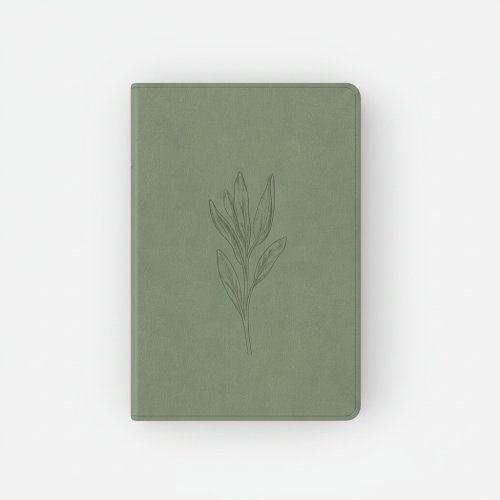 CSB Thinline Bible, Digital Study Edition, Sage SuedeSoft LeatherTouch