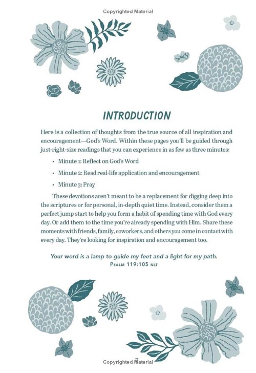 3-Minute Devotions for Teen Girls Journal