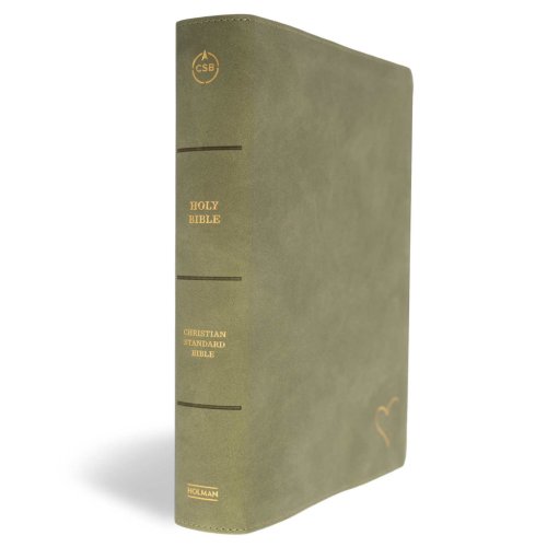 CSB Notetaking Bible, Revive Our Hearts Edition, Sage SuedeSoft LeatherTouch