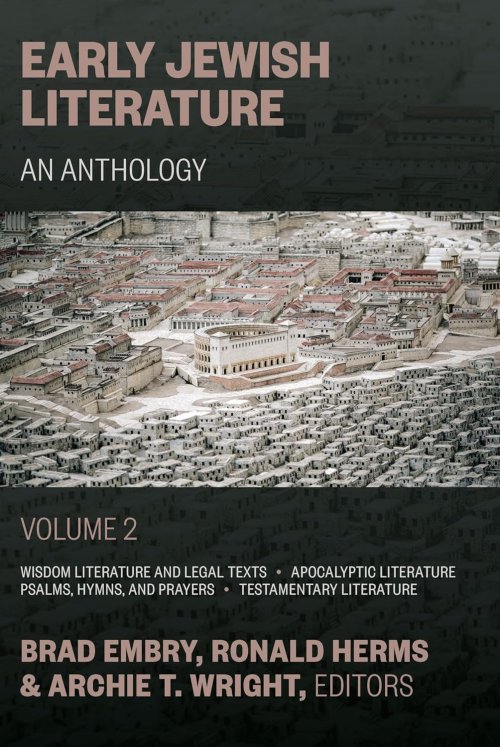 Early Jewish Literature, An Anthology Vol 2: An Anthology