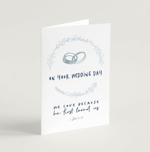 On Your Wedding Day Greeting Card