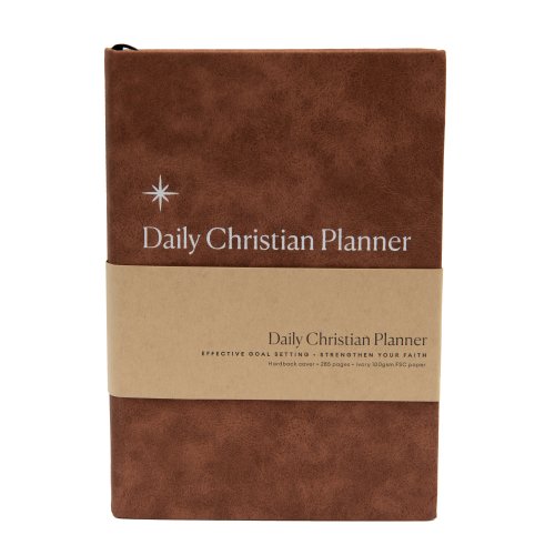 Planner & Goalsetter - Brown PU
