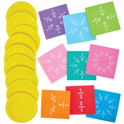 Learn Fractions Kits (Pack of 9)