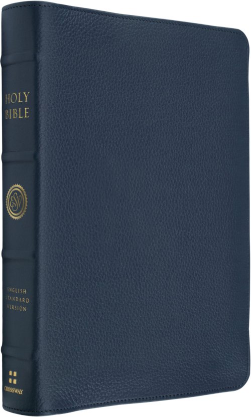 ESV Heirloom Bible, Coram Deo: Thinline Edition (Calfskin, Cerulean Blue)
