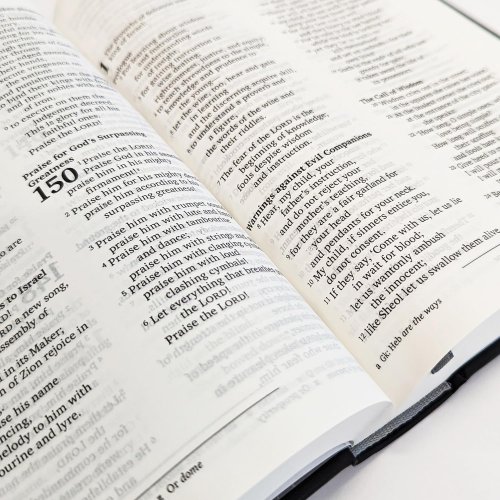 NRSVue Holy Bible with Apocrypha, Black Hardback, Silver Foiled Cover, Silver Ribbon Marker, British Text, NRSVue New Revised Standard Version Updated Edition, Hardback, Standard size