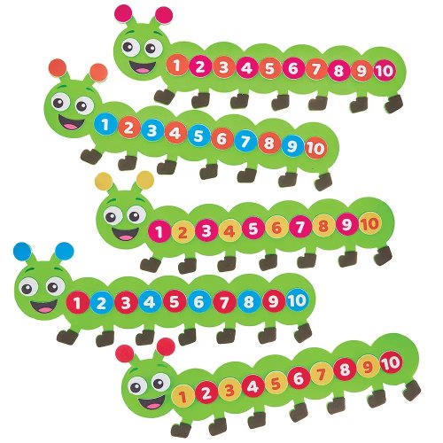 Counting Caterpillar Kits (Pack of 5)